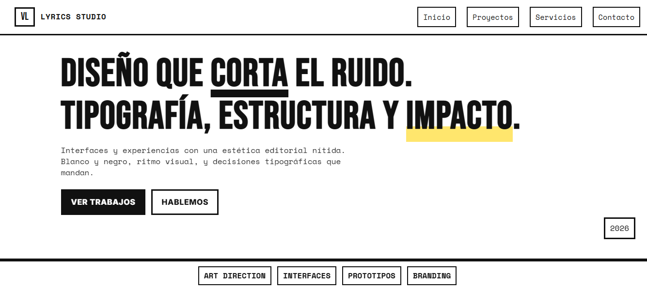 Diseño web ejemplo 6